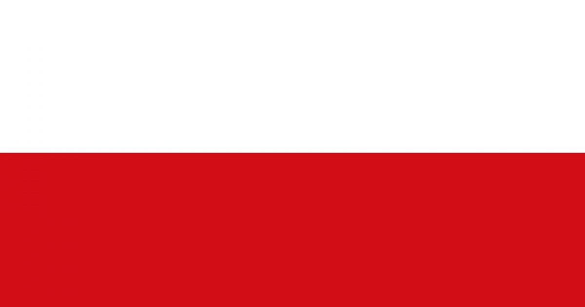 Drapeau Pologne - Drapeaux nationaux de navigation - MTO Nautica Store