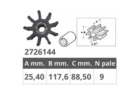 TURBINE JABSCO 17240-0001e1879-0001