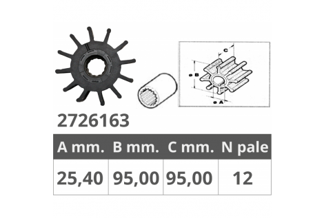 TURBINE JABSCO 17938-0001