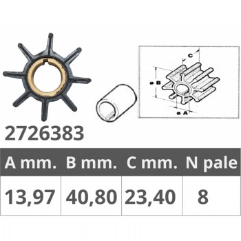 TURBINE TOHATSU 2 / 4T 9.9-15-18 CV